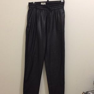 Wilfred Free pleather pants (sz s)
